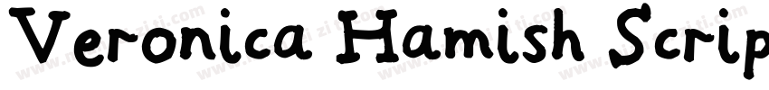 Veronica Hamish Script字体转换